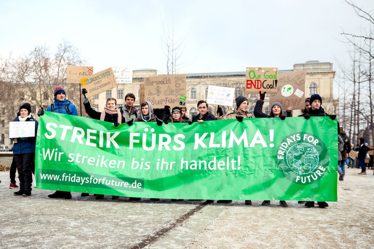 Jóvenes de Alemania se suman a Fridays for Future en respuesta al calentamiento global