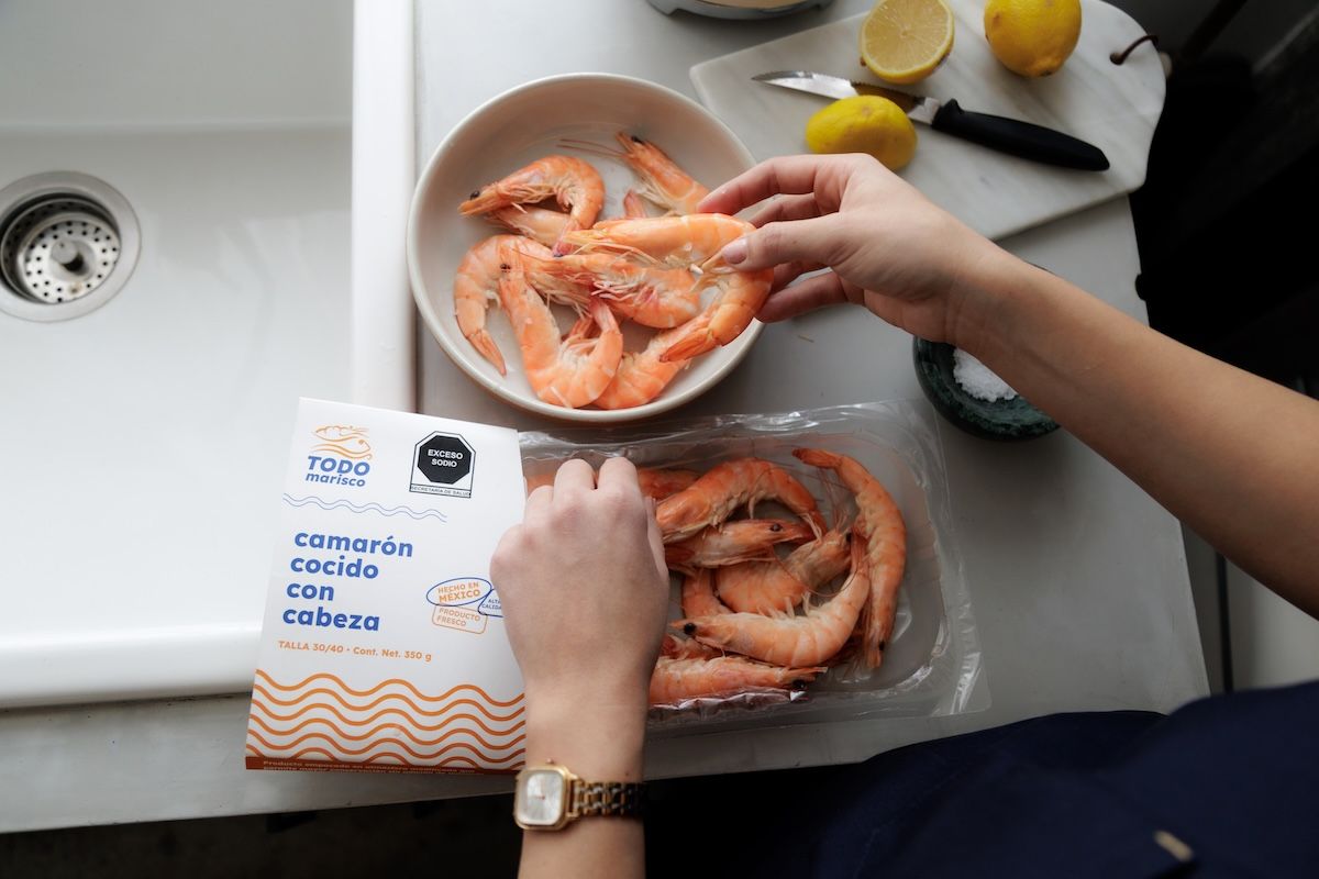 Todo Marisco, la cocción perfecta del camarón en los supermercados mexicanos